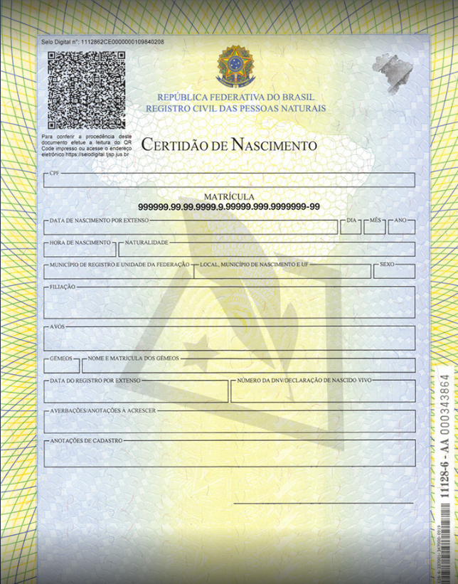 Certidão de Óbito 2ª Via — E-Registro Brasil